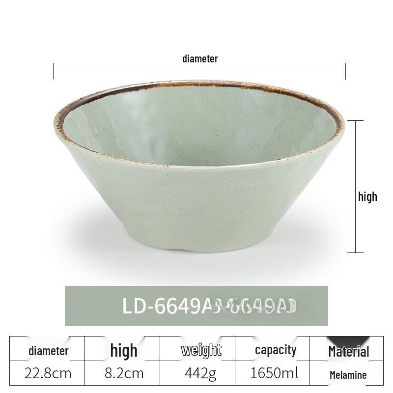 Yipan Large 9-inch Melamine Noodle Bowl