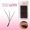 Goddess YY  W Shaped Lashes 2D 3D 4D 5D 6D 7D 8D Automatic Flowering Premade Fans Eyelashes Extensions Natural Individual Lashes