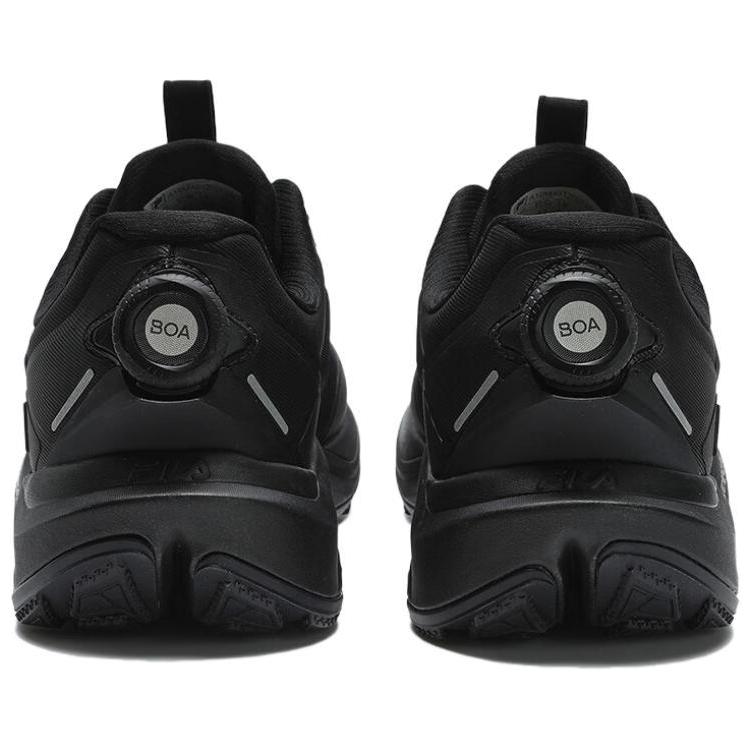 FILA BOA WOLF 2+ Snow Wolf 2+ Abrasion Resistant Breathable Low top Outdoor Shoes Men's Black A12M431202FBB