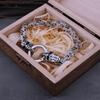 Bracciale Scheletro da Uomo Moda Boutique Hip Hop Bici Nuovo Gioielli Gotici Regalo