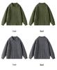 Men's Versatile Trendy 2025 Half-Zip Loose Knit Pullover Sweater