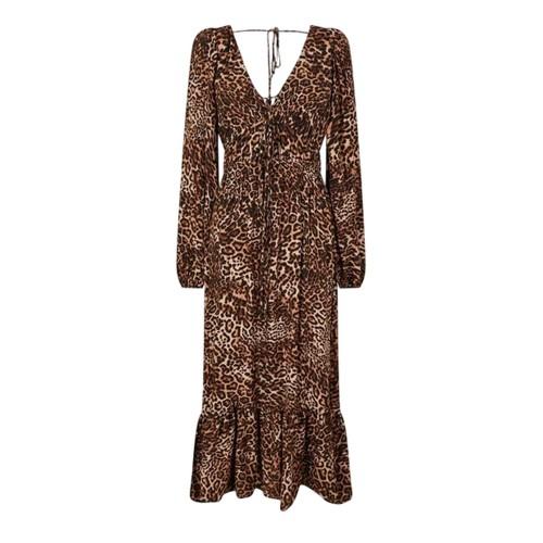 Nobody´s Child Womens/Ladies Samntha Leopard Print V Neck Midi Dress