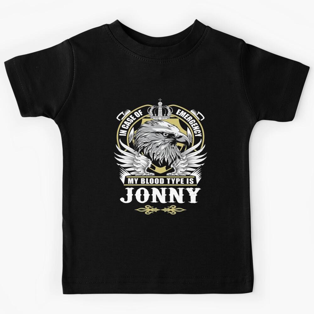 Jonny Name Kids T-Shirt 160