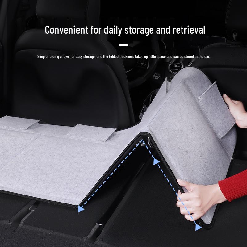 RV Travel Mattress with Headrest for Car Trunk & Rear Seat