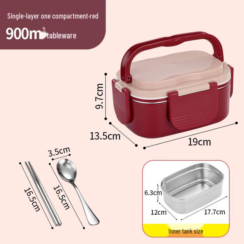 ZISIZ 304 Stainless Steel Insulated Lunch Box