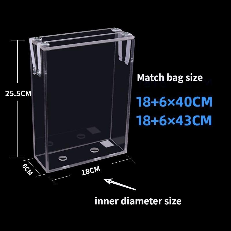 Square Rice Brick Cereal Crop Mold Shaping Transparent Acrylic Rice Brick Bags Mold Coarse Grain Packaging Vacuum Bag Forming Box Molds