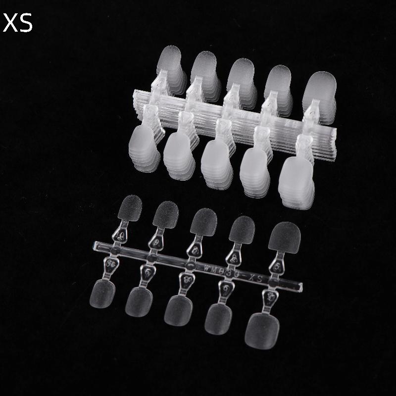 

100PCS Kids False Nails Press On Nails Coffin Artificial Nails Clear Fake Nail Tips For Extension Manicure Tool