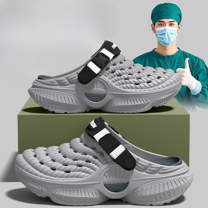 

Medical Shoes - Operating Room Slippers - Men s New Style Ankle Boots - Anti-odor Shoes 44-45