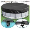 Round Pool Cover 500D for 15FT Pools, Enhanced Durable Fabric, 2025 Model