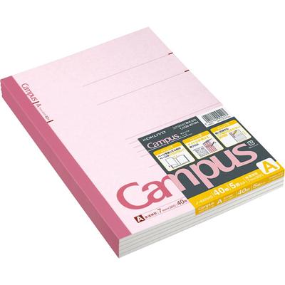 KOKUYO Campus Note B5 pacote com 40 folhas A-line 5-book No-4AX5
