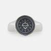 Yin Taifei Silberring mit dreidimensionalem thailändischem Muster - Unisex Vintage Mode Fingerring