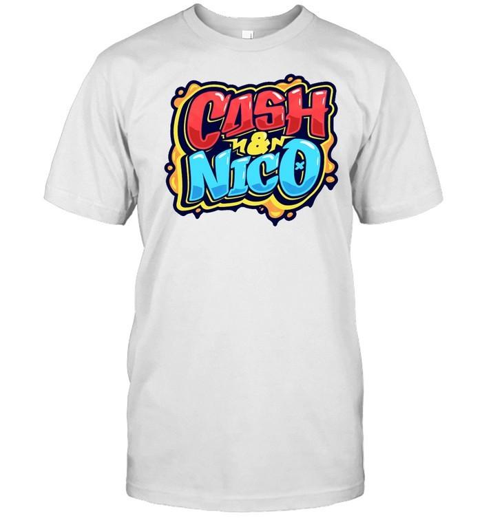 

Cash And Nico Graphic Shirt 2024 Art Tee Unisex T-Shirt XXXL
