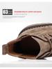 2024 Autumn Men's High-Top Casual Leather Retro Desert Boots - British Style