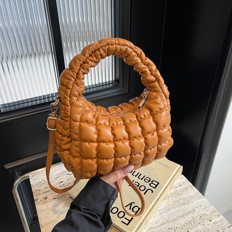 

Модные сумки кроссбоди Cloud Новый однотонный дизайн на молнии Маленькие сумочки Женская сумка через плечо для поездок на работу