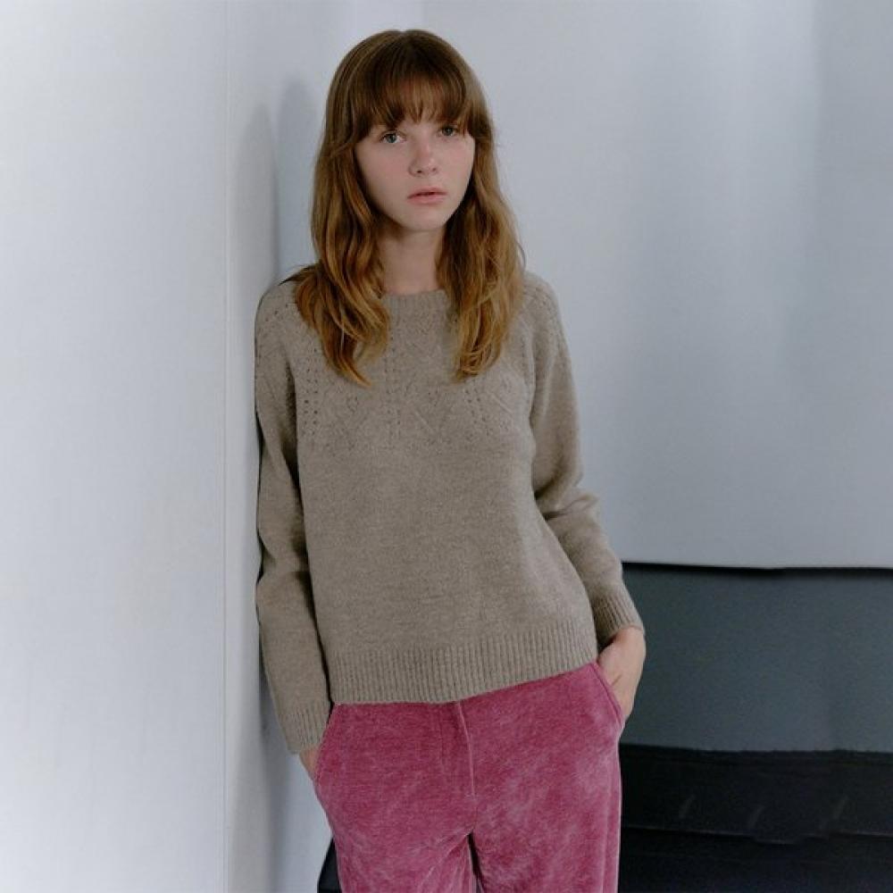 Joy Gryson Soft Nordic Pullover Knit Kk4wp4360 91 BEIGE/00_FREE
