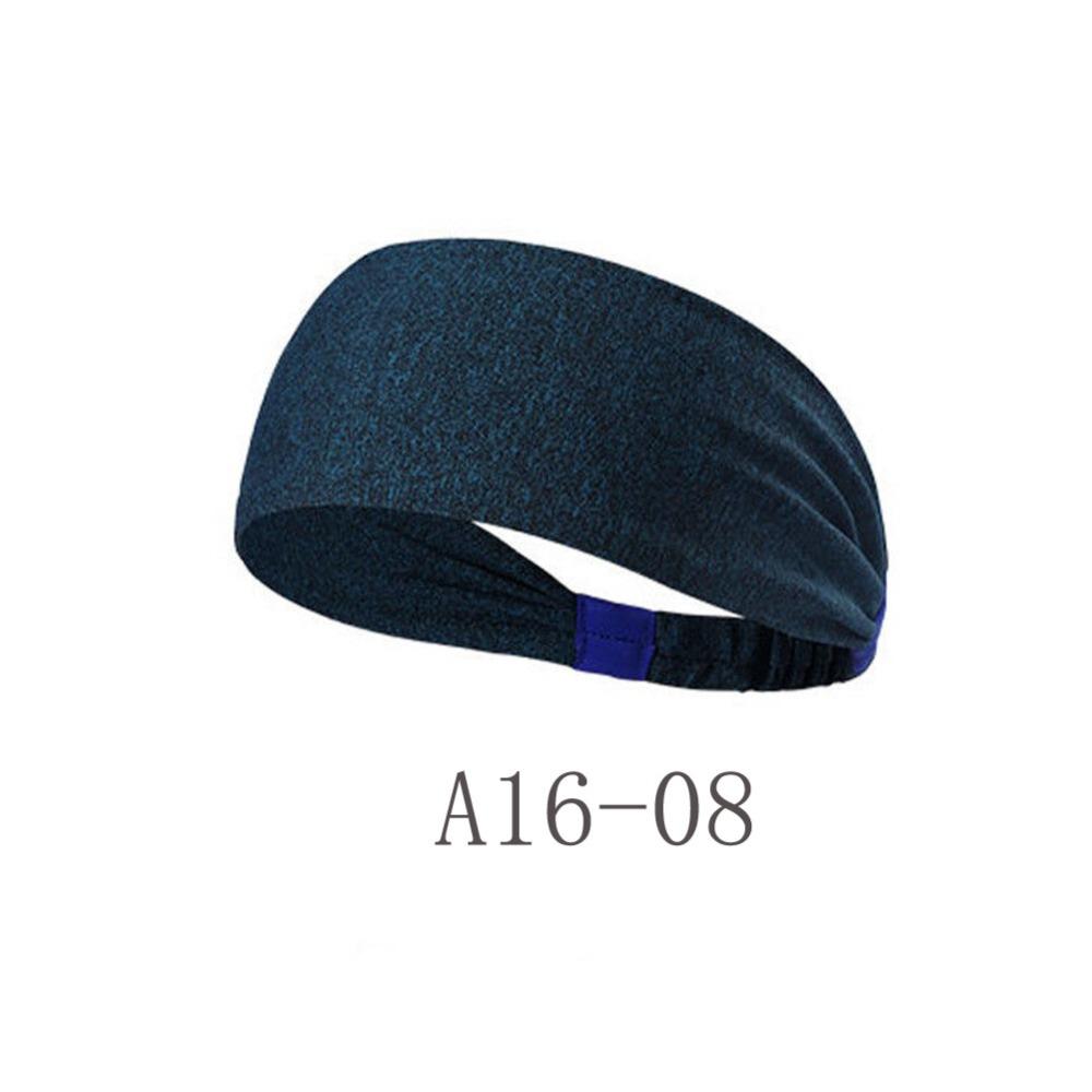 Men Women Yoga Headband Non Slip Sweatband Elastic Hair Band for Workout Running Athletic Wide Turban Headbands