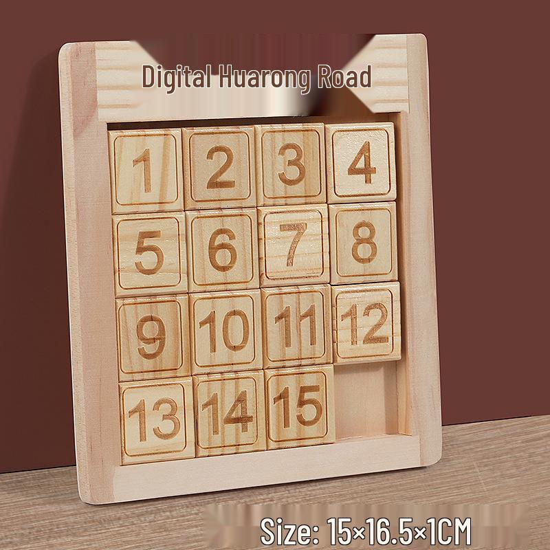 

Детские деревянные блоки-головоломка Хуажун Дао - Развивающая игрушка для всех возрастов