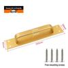 Self-Adhesive Aluminum Alloy Handles for Doors and Windows