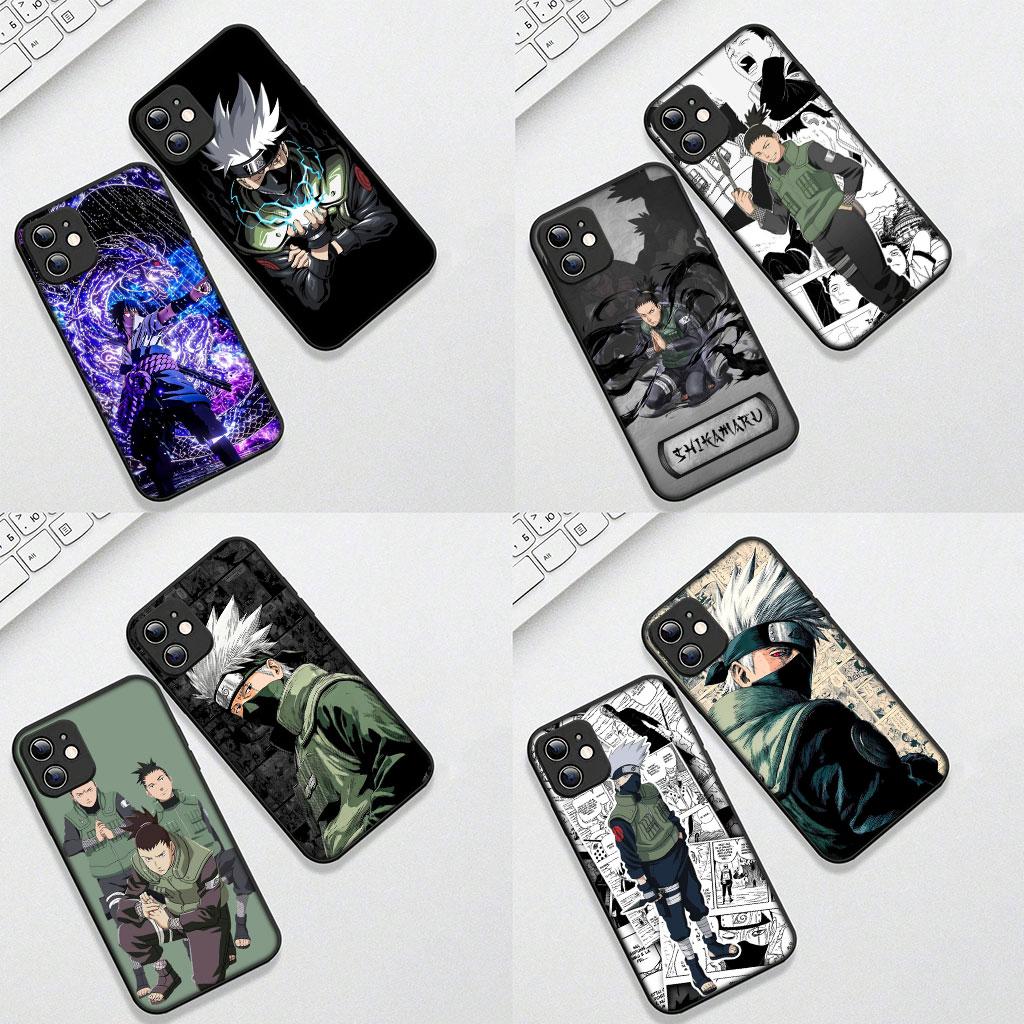 Cover for Samsung Galaxy S22 S21 S20 FE Ultra Plus A35 A36 A55 A37 A33 A34 A57 Phone Case Narutos Nara Shikamaru Sasuke Kakashi