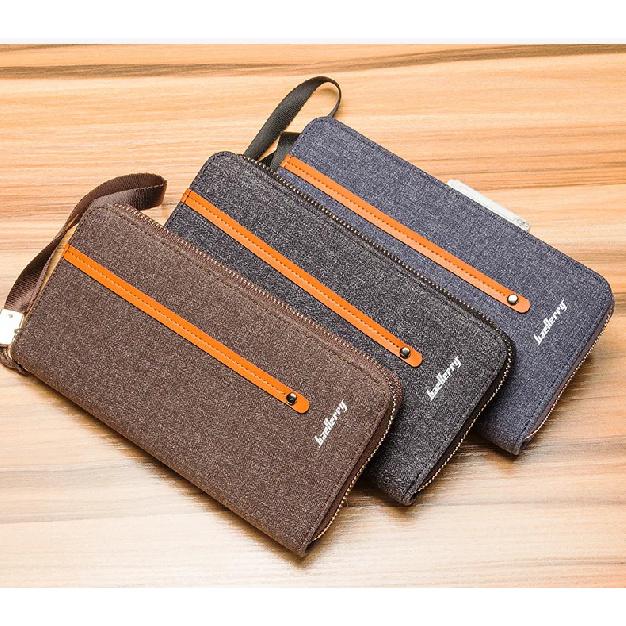 Canvas Wallets Mens Wallet Card Holder Multi Pockets Credit Cards Purse Male Simple Design Phone Bag