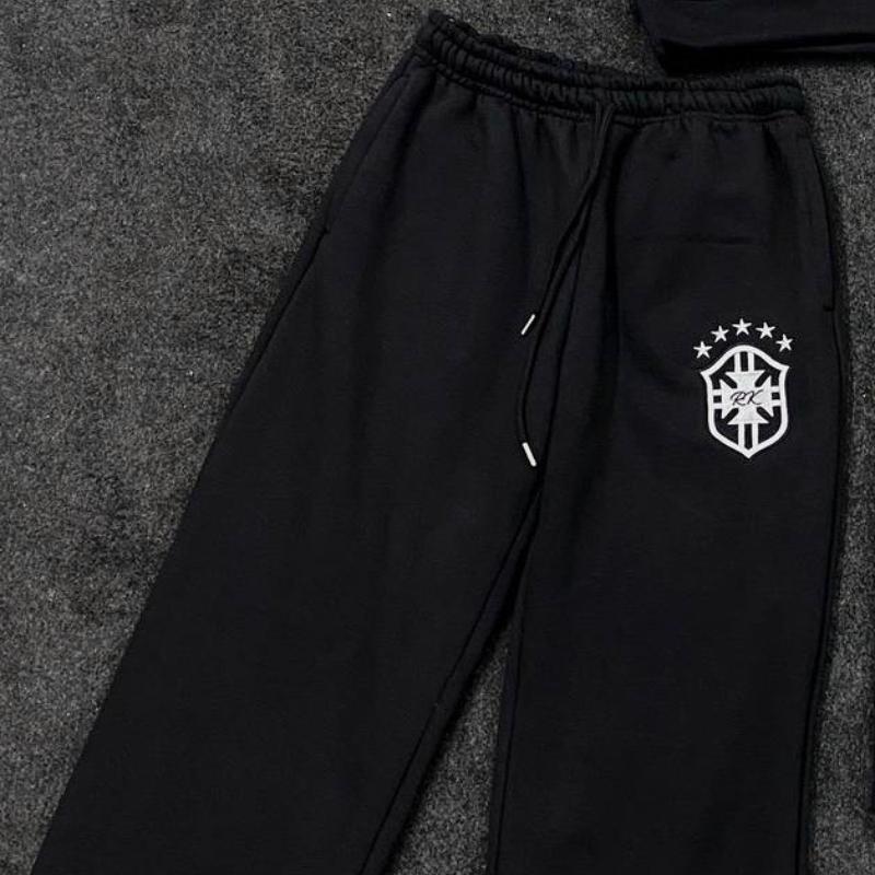 Europese en Amerikaanse straat Y2K gepersonaliseerde borduurwerk retro trend joggingbroek