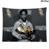 Kendrick Lamar Wall Tapestry Aesthetic Wall Hanging Printed Fabric Blanket Decorative Tapestries for Bedroom Living Room Home Decor
