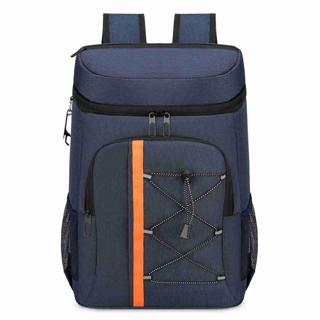 Insulated Cooler Backpack Aluminum Foil Thermal Backpack Picnic Cooler Bag for Camping