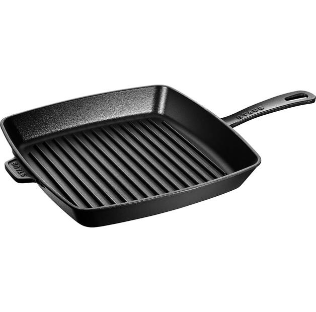 Сковорода-гриль Zwilling Staub American квадратная 30x30 см черная (40509-521-0)