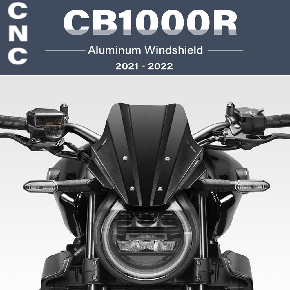 

Подходит для HONDA CB1000R CB 1000 R 2022-аксессуары для мотоциклов лобовое стекло алюминиевый ветровой щиток