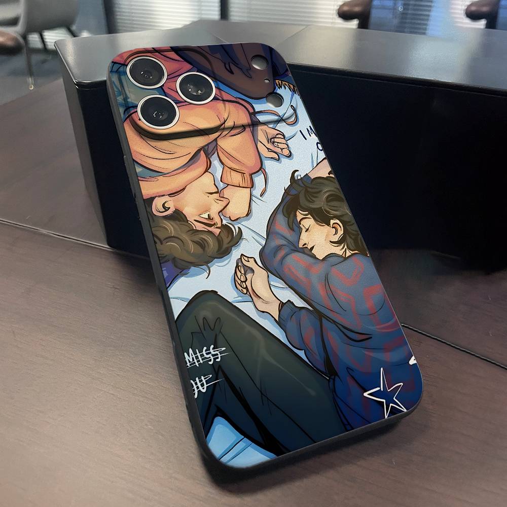 

Byler Will Mike Onewheatmark Phone Case For iPhone 13,16,12,14,15,11,17,Pro,Max,Plus,E,Air,Mini Shockproof Cover iPhone16