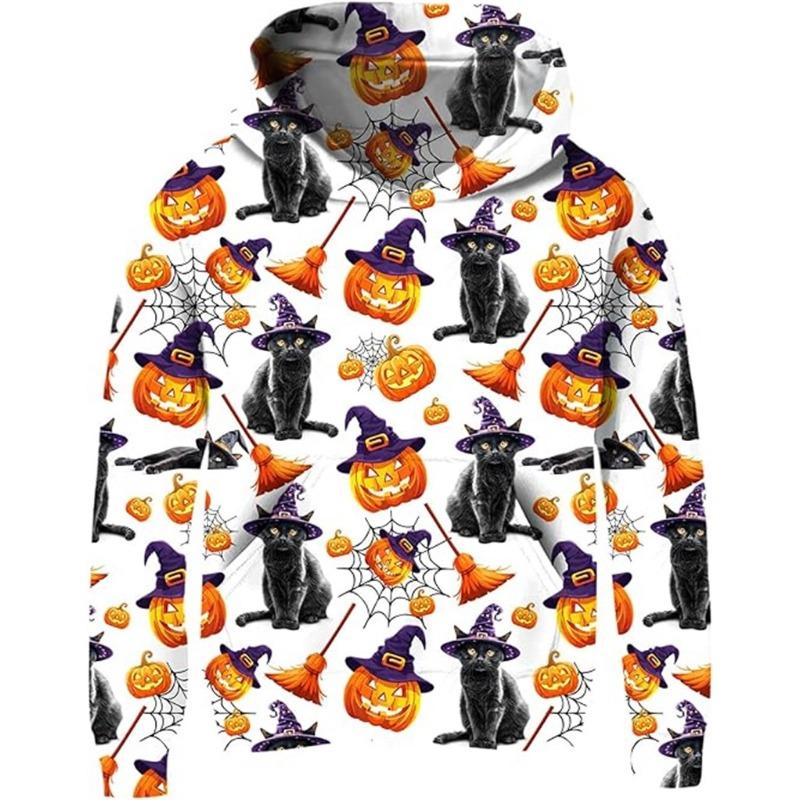 Spring And Autumn Fashion Men's Hoodie Bloody Graphic 3D Print Hoodies Casual Boy Sweatshirt Women's Oversized Top Clothing