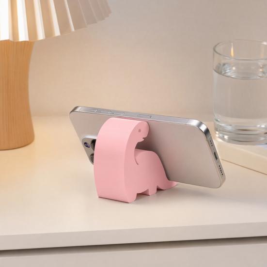 Mobile Phone Support 3D Printed Dinosaur Holder, Shape Stand, Holder Universal Dino Cell Mount for Desktop Decoration Home Stand