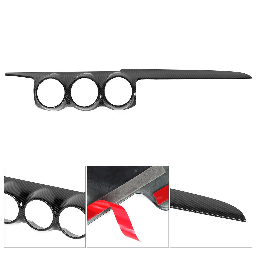 Central Control Dashboard Air Vent Trim Cover Carbon Fiber Style Fit for Mercedes Benz GLB X247 Class 2019 2020