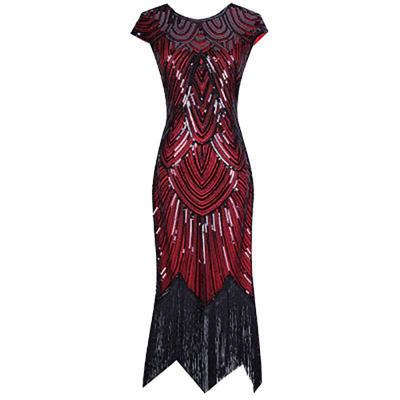 Elegant Flapper Costume For Great Gatsby Parties And Fancy Evening Events