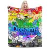 Gemütliche bfdi Battle for Dream Island Decke Merch Sofa Dekorative Überwurfdecken Super Warm Fleece für Auto