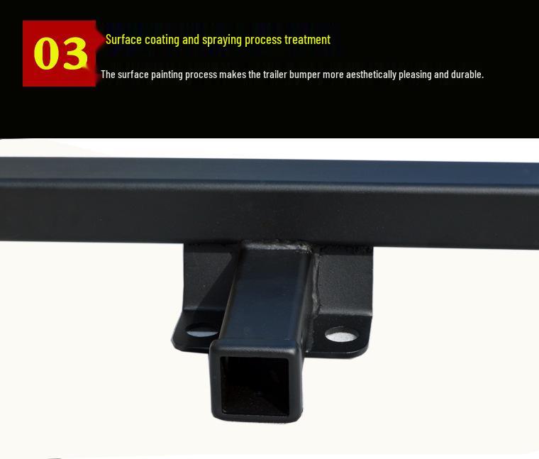 Foton Tunland Pickup Tow Bar and Rear Tow Hook Assembly