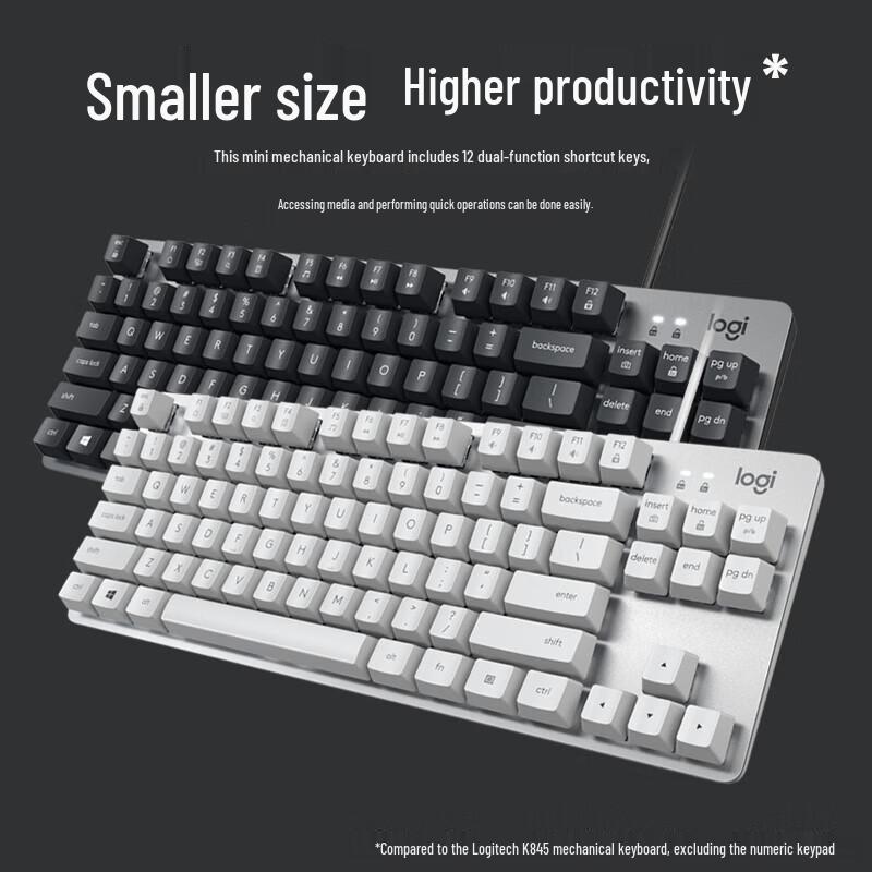Logitech K835 TKL Wired Mechanical Keyboard