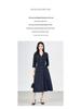 2425406-Early Autumn Waist-Slimming Dress - Women's Simple & Elegant Style