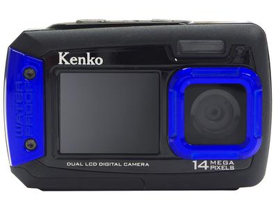 KENKO DSC1480DW Waterproof Dual Monitor Digital IPX8 Drop 434758 Camera, Equivalent, 1.5m Resistance,