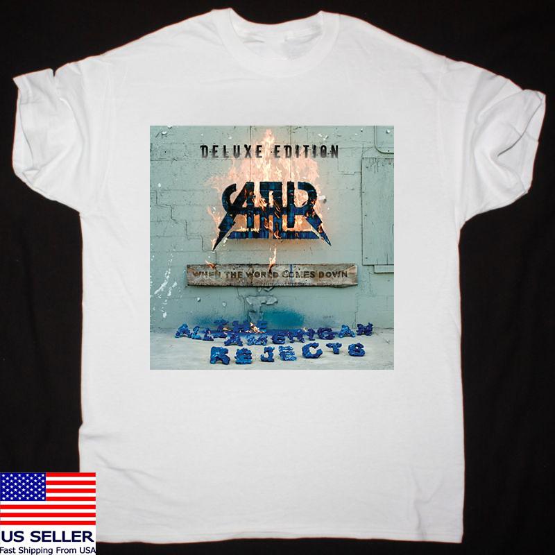 When The World Comes Down The All-American Rejects T Shirt Full Size S-5XL S разноцветный