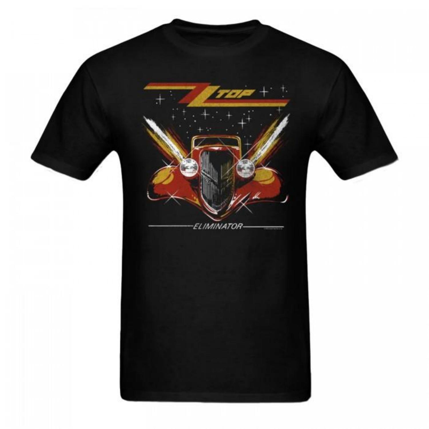 ZZ Top Unisex Adult Eliminator T-Shirt S