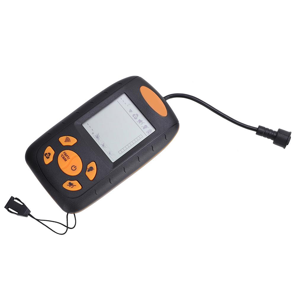 Portable Fish School Oltrasonic Fishfinder Fishing with LCD Display 0.4M 100M