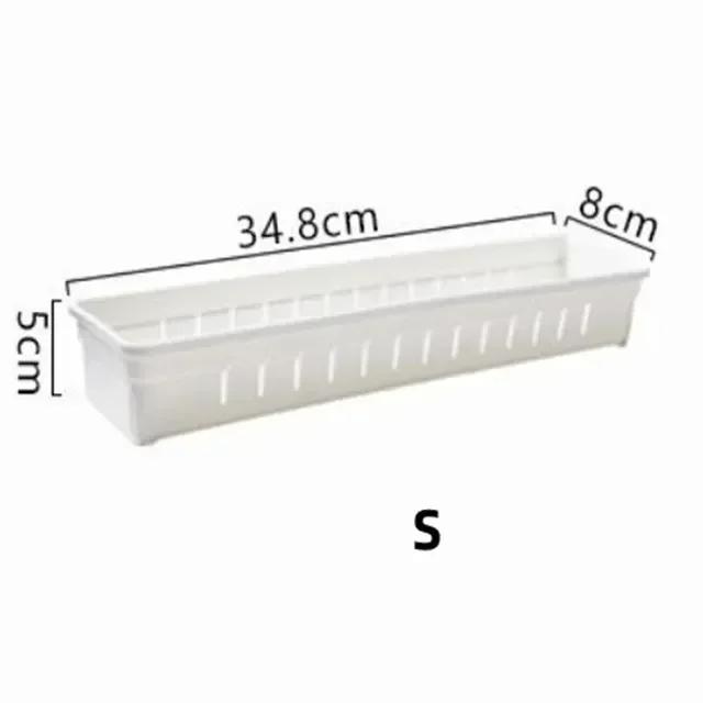 Scalable Partition Storage Box Household Kitchen Utensil Drawer Storage Boxes Multifunctional Transparent Underwear Sock Storage