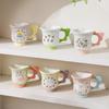 Ceramic Cup Water Cup Household Creative Mug Wind Breakfast Cup Large Capacity High Value Cute Milk Cup