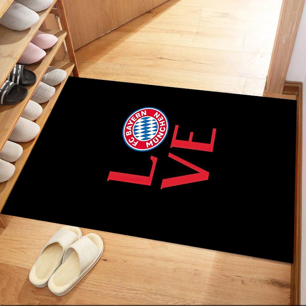 Bayern Munich Floor Rug Office Rug Suitable for Hallway Kitchen Foyer Game Room Antislip Carpet Anime Office Decor Perfect Gift for Friends & Family