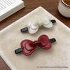 High-End Versatile Girly Bow Acetate Hair Clip for Half-Up Hairstyles