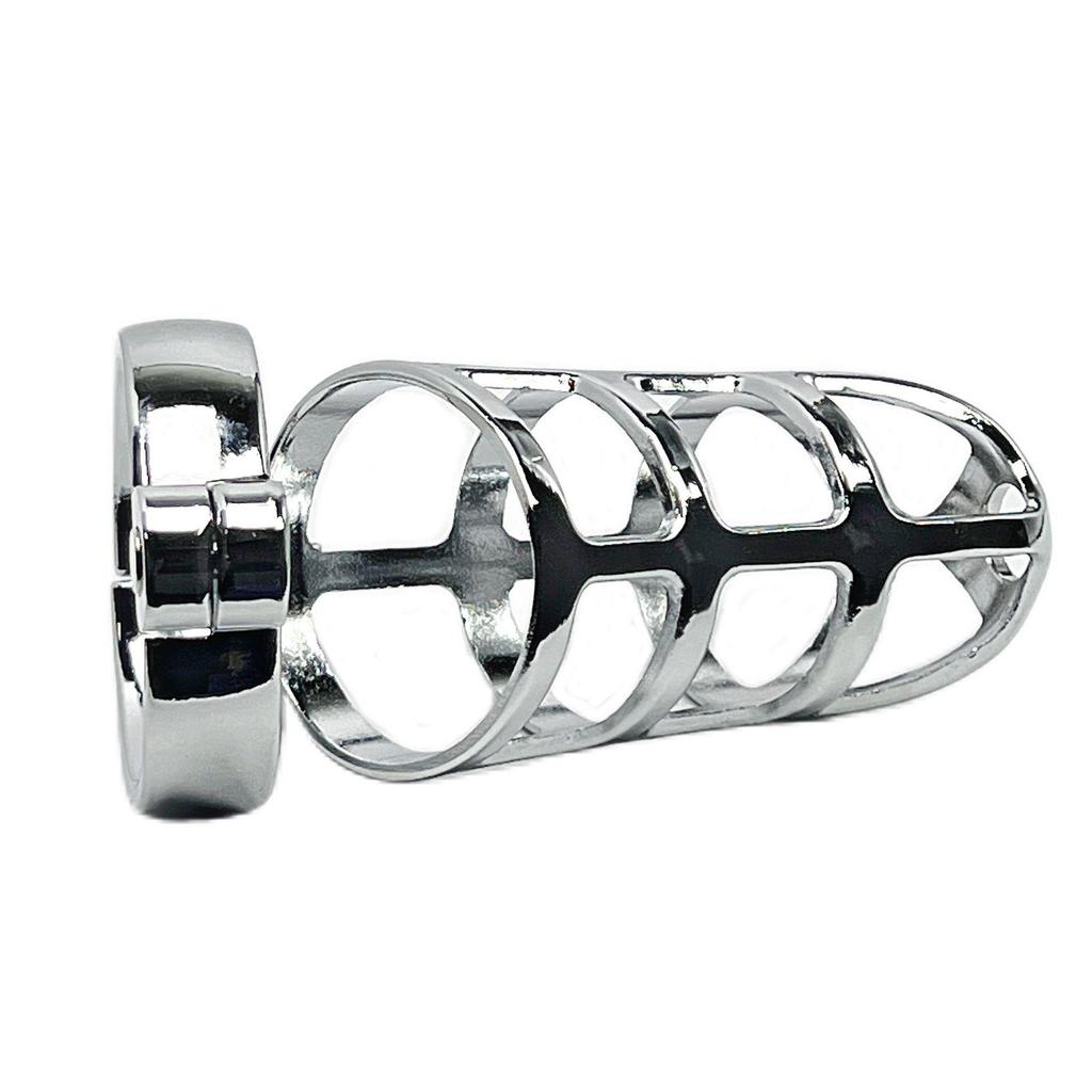 Adult Men's Alloy Chastity Belt with Lock - Alternative Erotic Toy