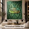 Decorative Artwork (50) Theme Custom Tapestry Personalized Custom Name Text Wall Hanging Tapestry Home Decor Background Cloth