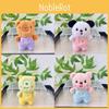 Keychain Playful Capybara Doll With Colorful Clothing And Luxuriously Soft Plush Short