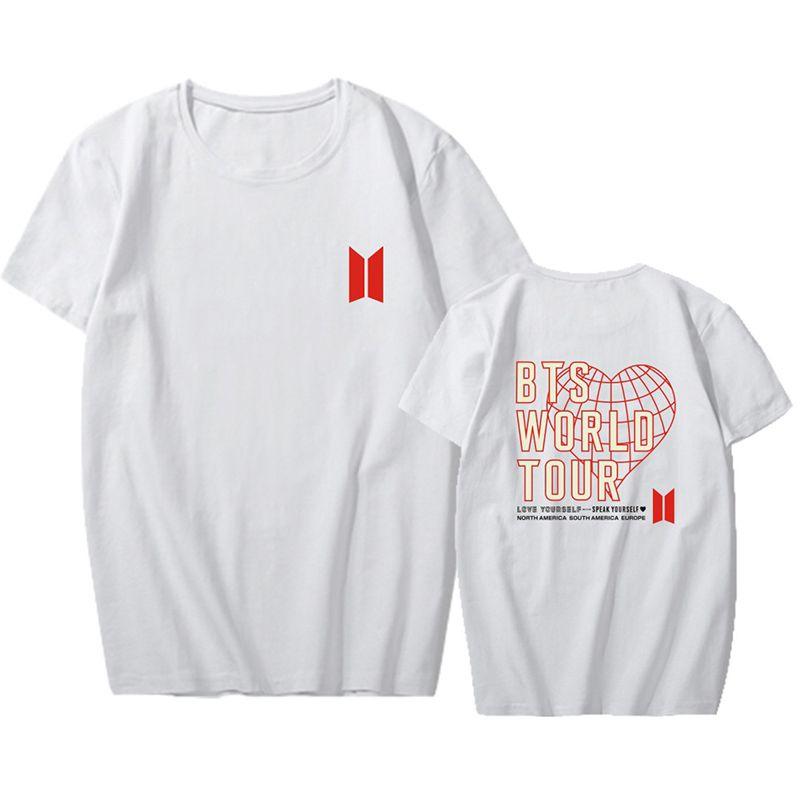 Bts Kpop Tshirt Love Speak Yourself Concert Tshirt Casual Tee Jk Rm Tops Jimin